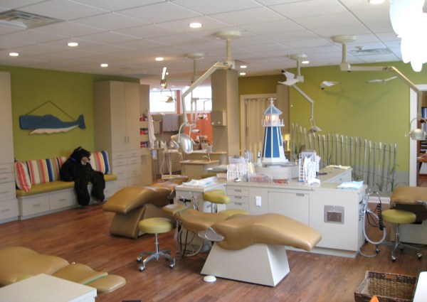 Exam area for the office of Dr. Daniel Steckler in Lexington, KY