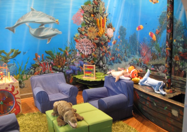 Marine mural for the office of Dr. Daniel Steckler in Lexington, KY